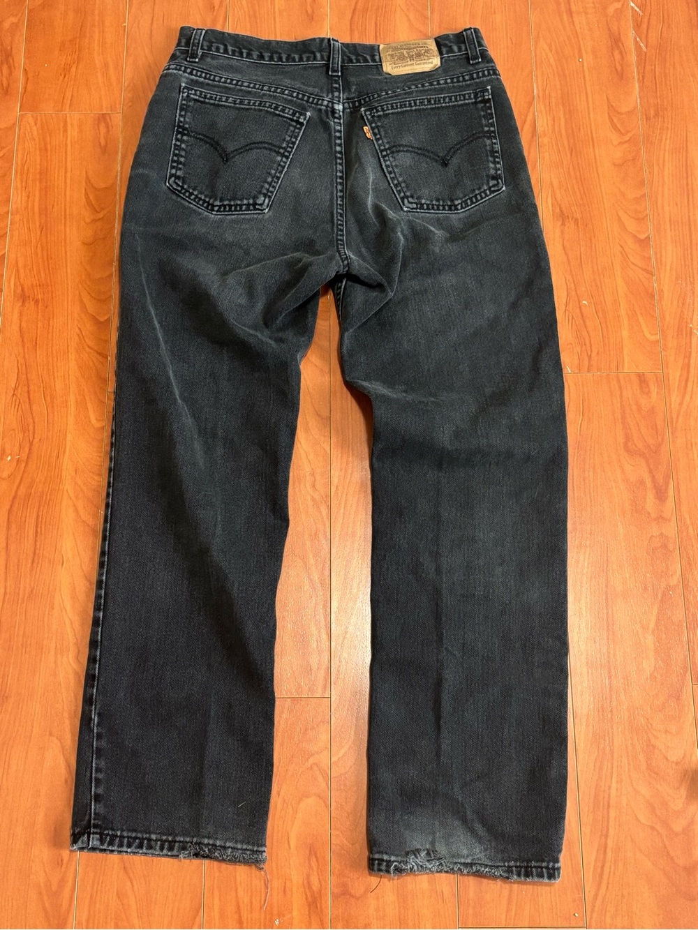 Vintage Levi’s Orange Tabs - Black Faded - Size 33x32
